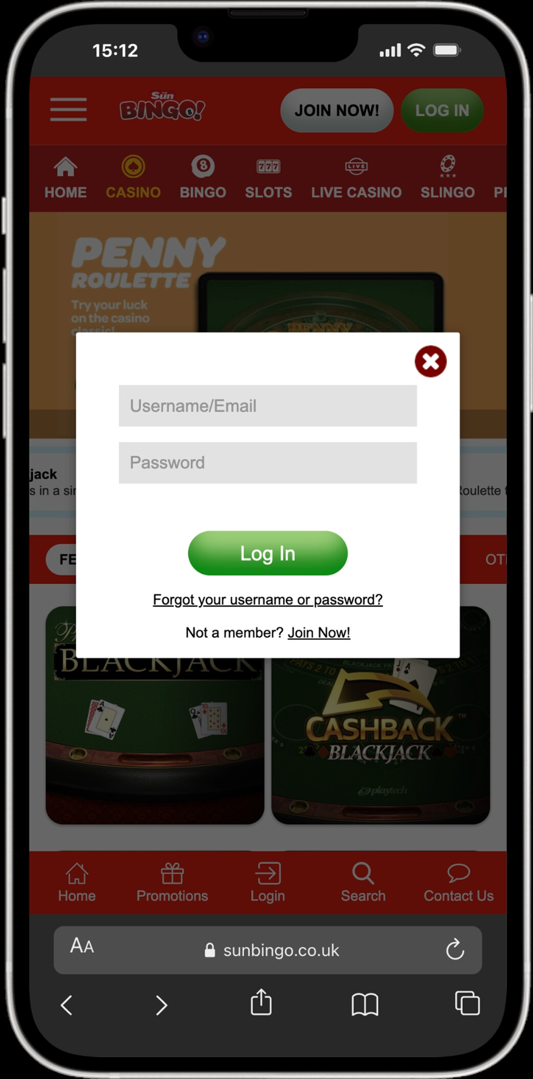 Sun Bingo screenshot 6