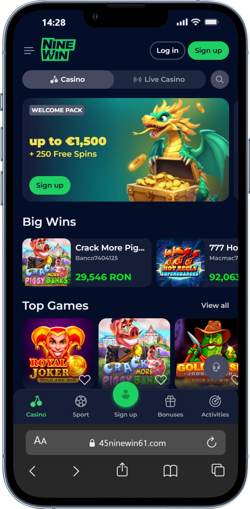 NineWin screenshot 6