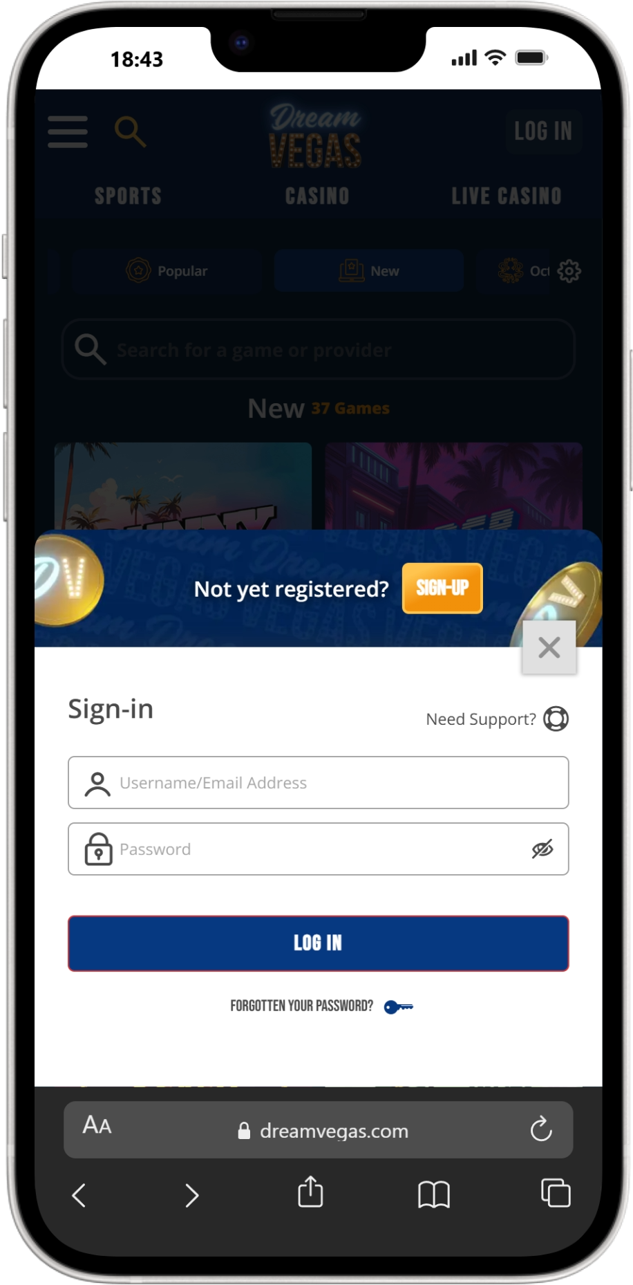 Dream Vegas screenshot 6