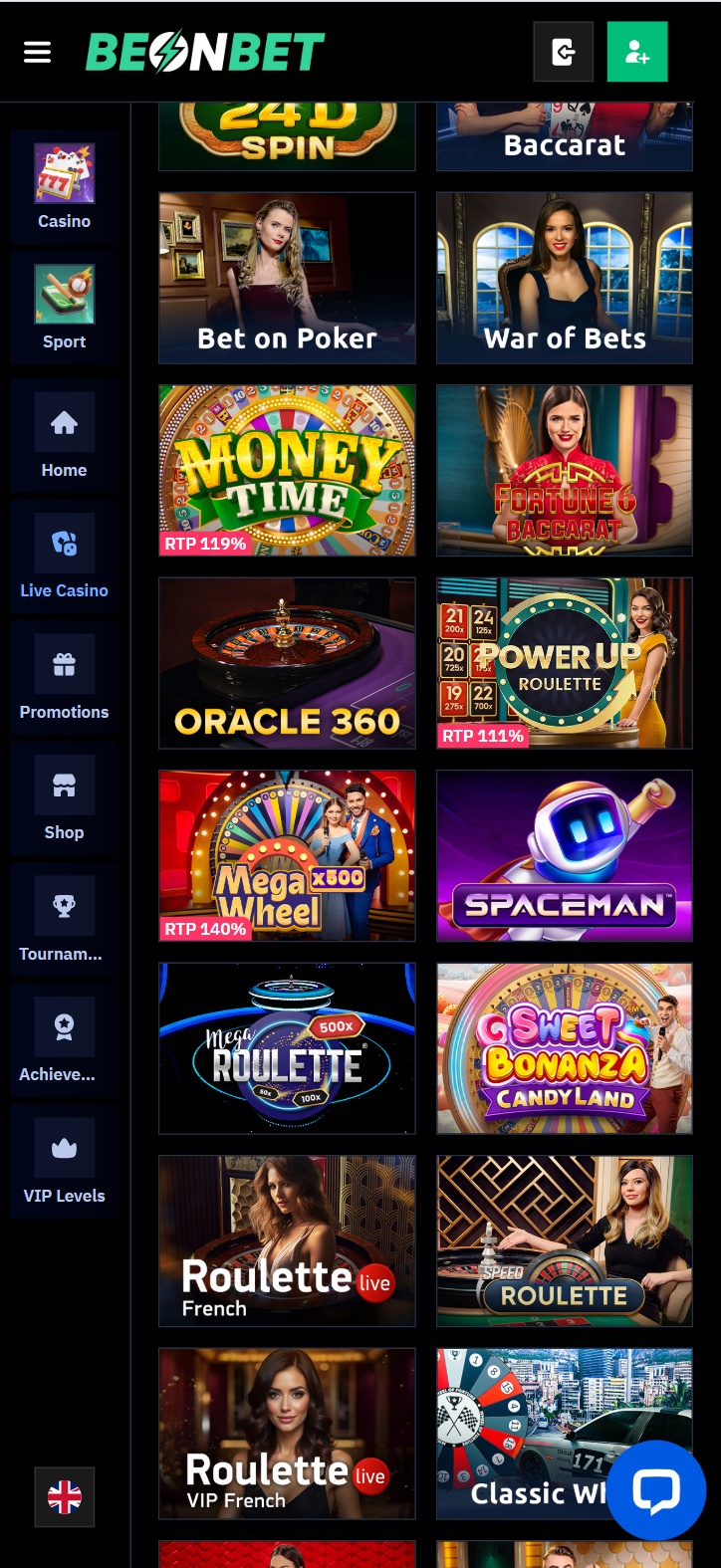 BeonBet screenshot 5