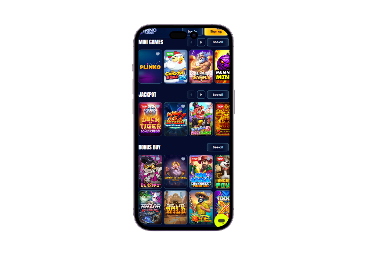 Trino Casino screenshot 5