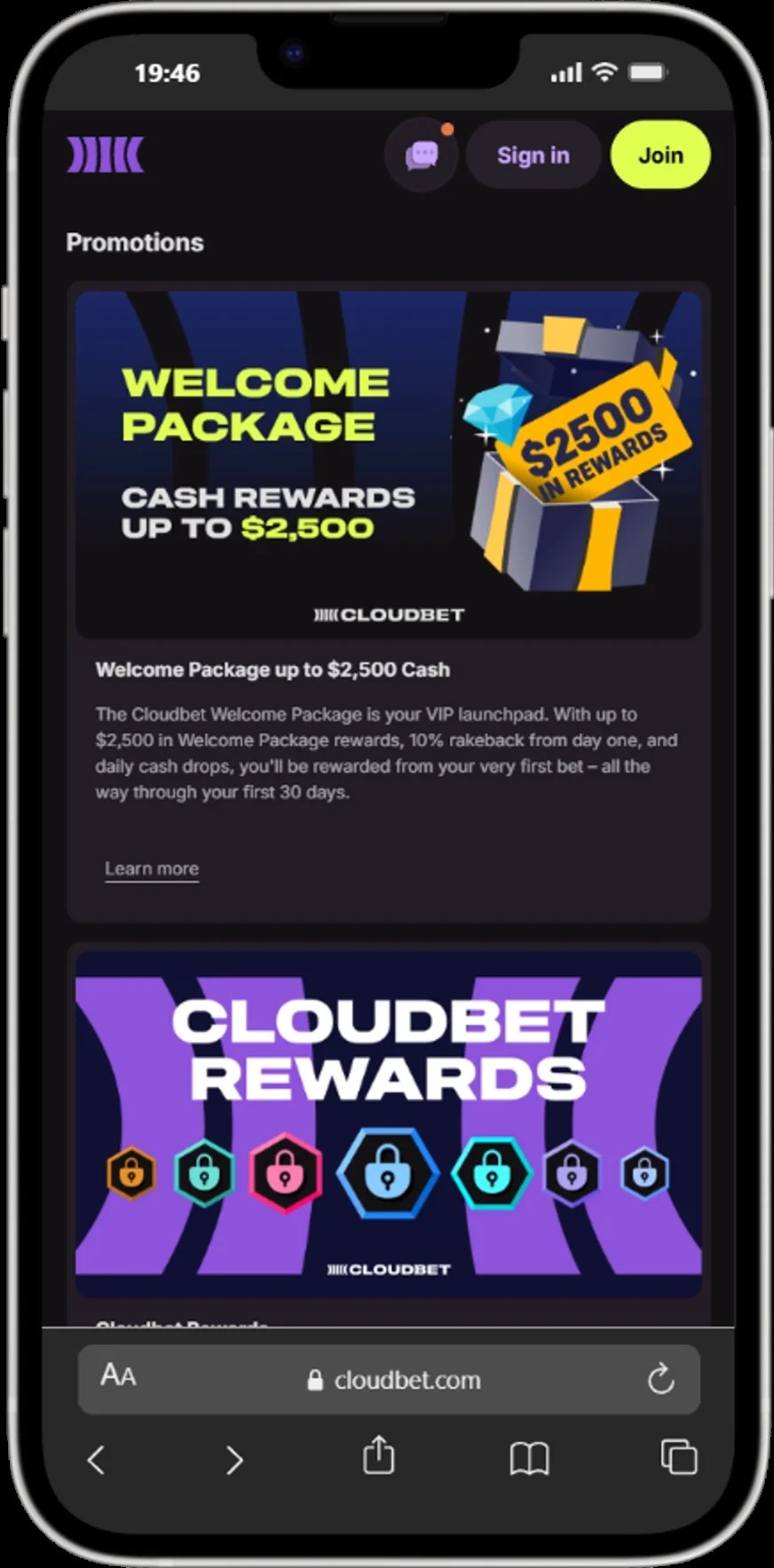 Cloudbet screenshot 5
