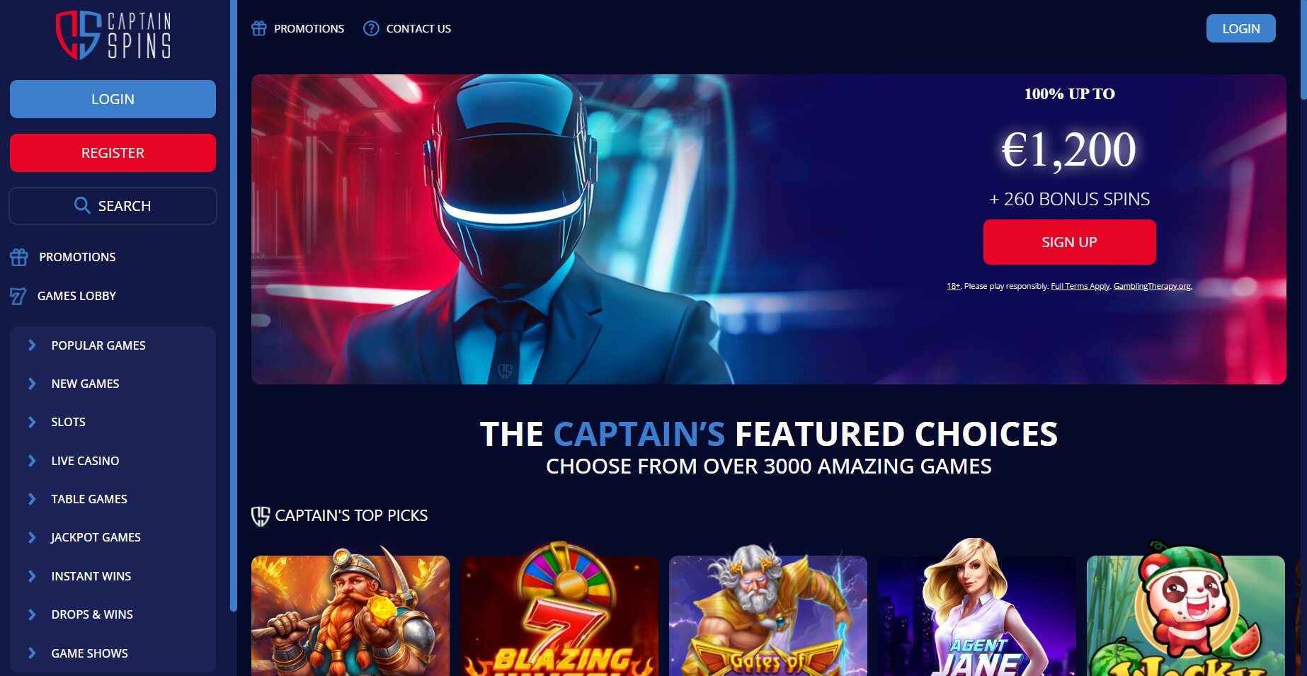 Captain Spins screenshot 1