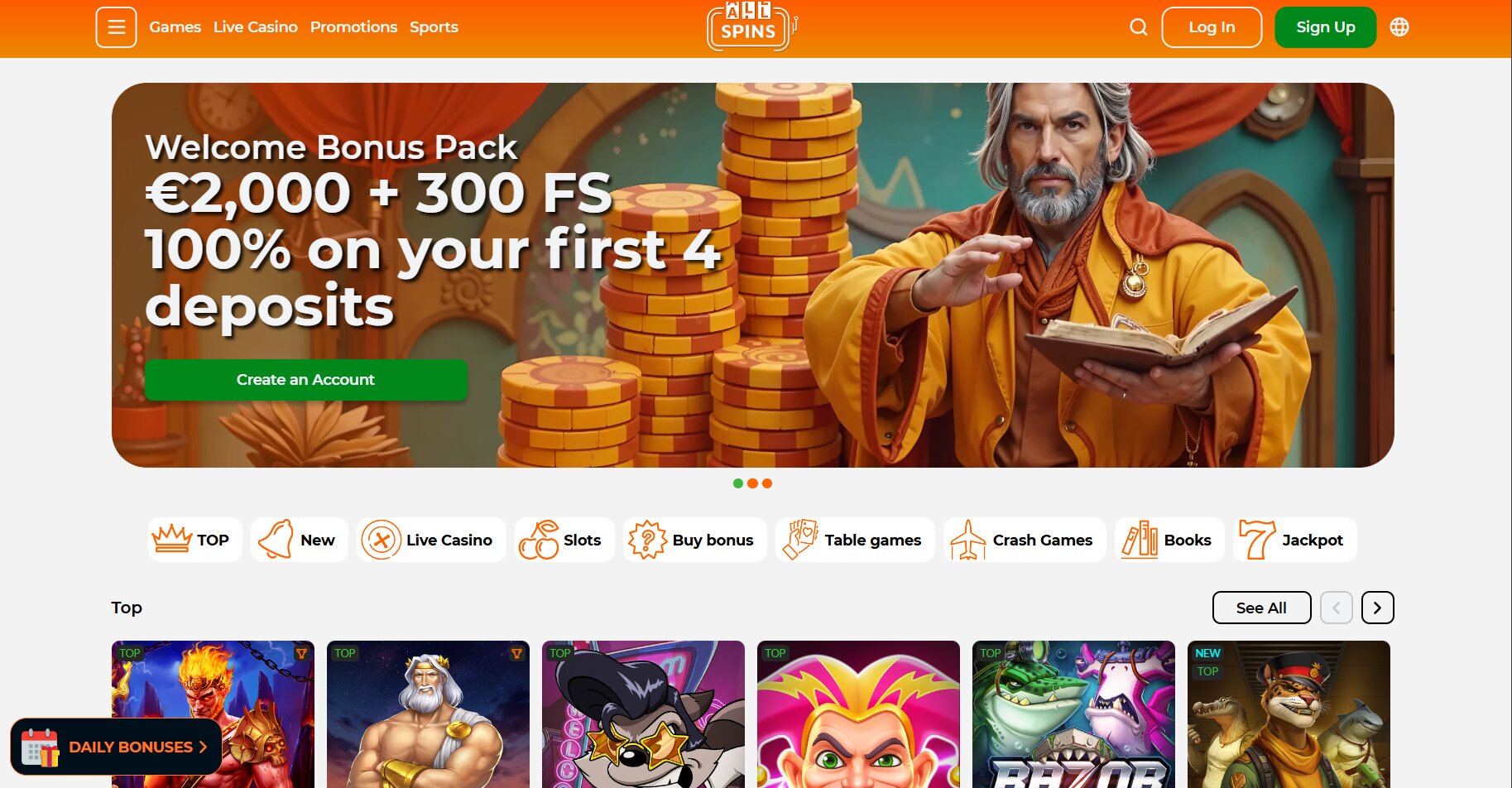 All Spins screenshot 1