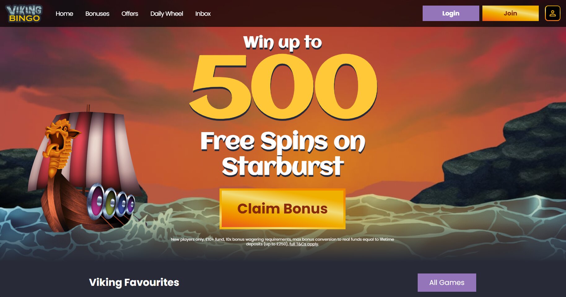 Viking Bingo screenshot 1