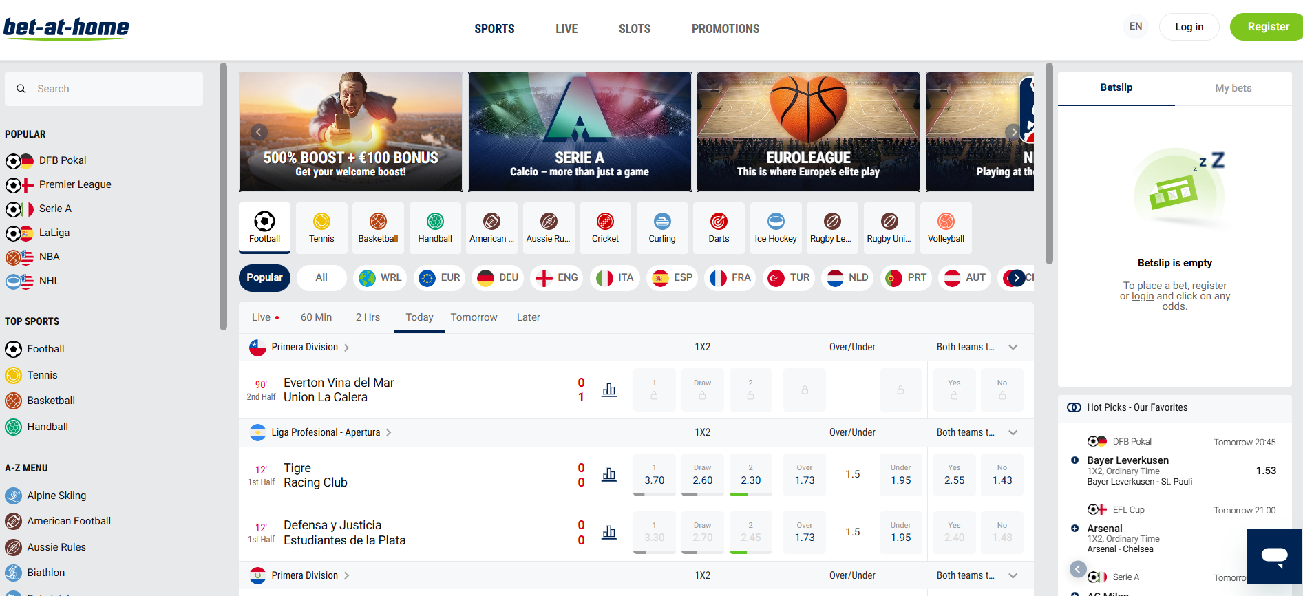 Bet-at-home screenshot 1