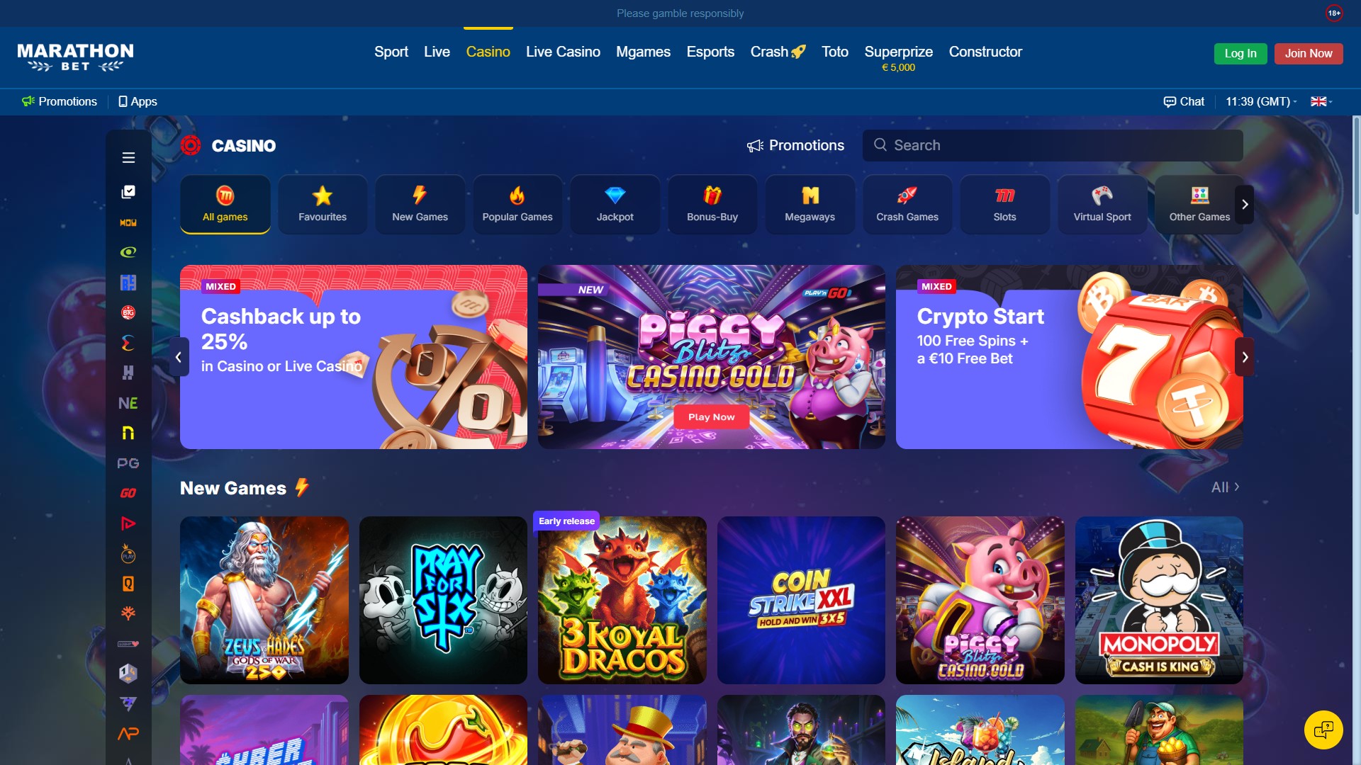 Marathonbet screenshot 1