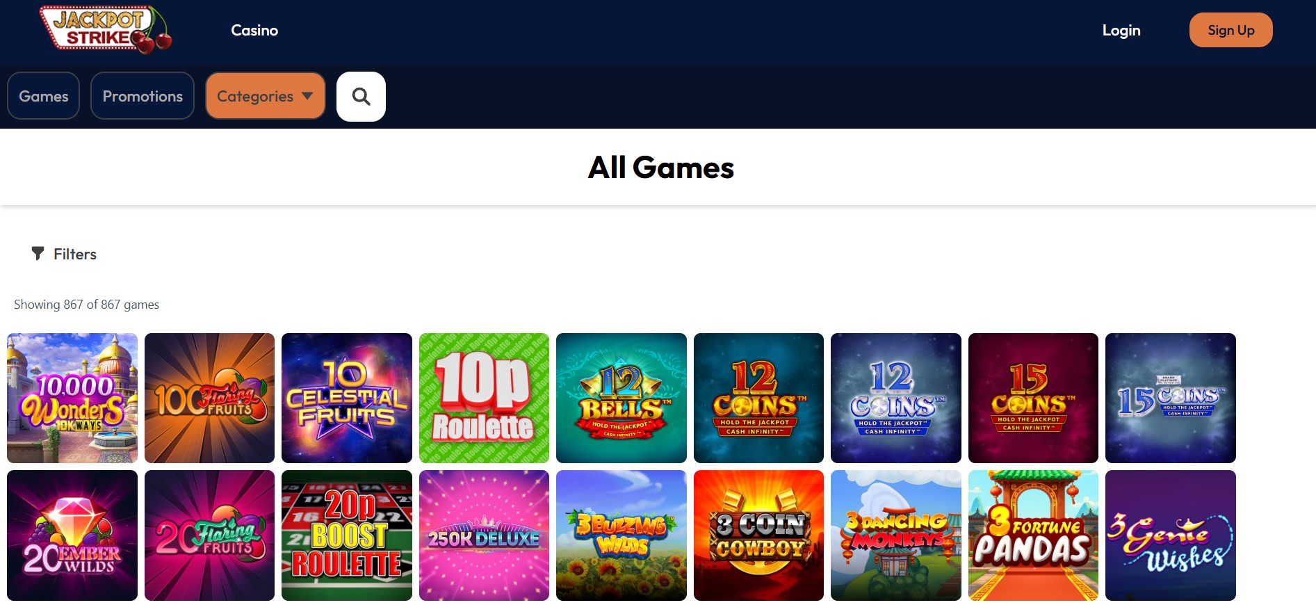 Jackpot Strike screenshot 2