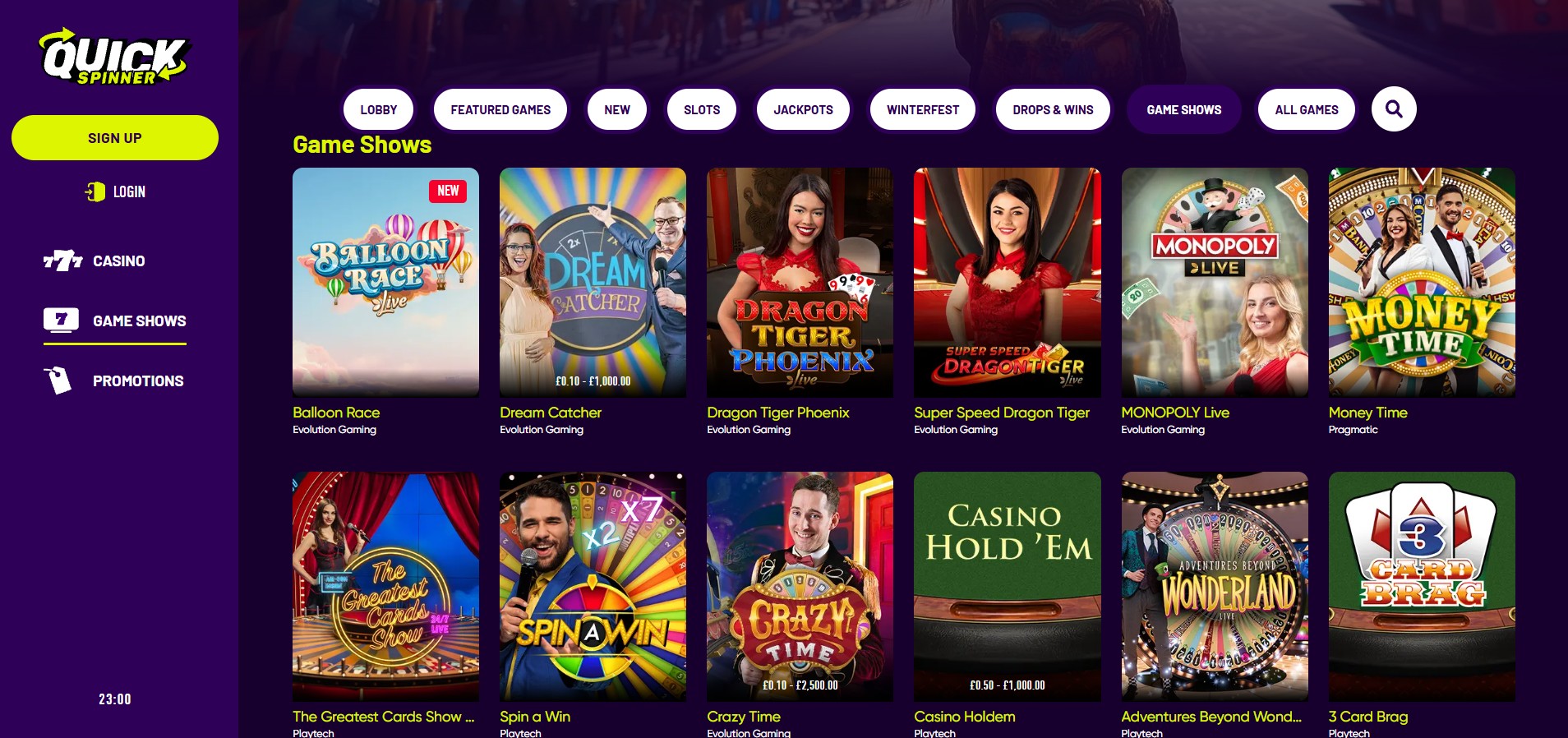 Quick Spinner screenshot 2