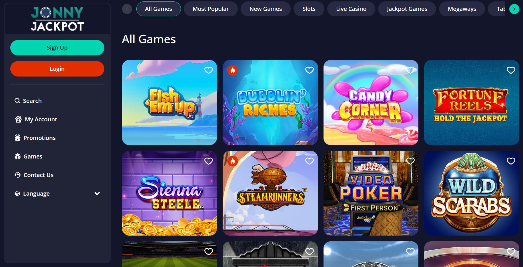 Jonny Jackpot screenshot 2