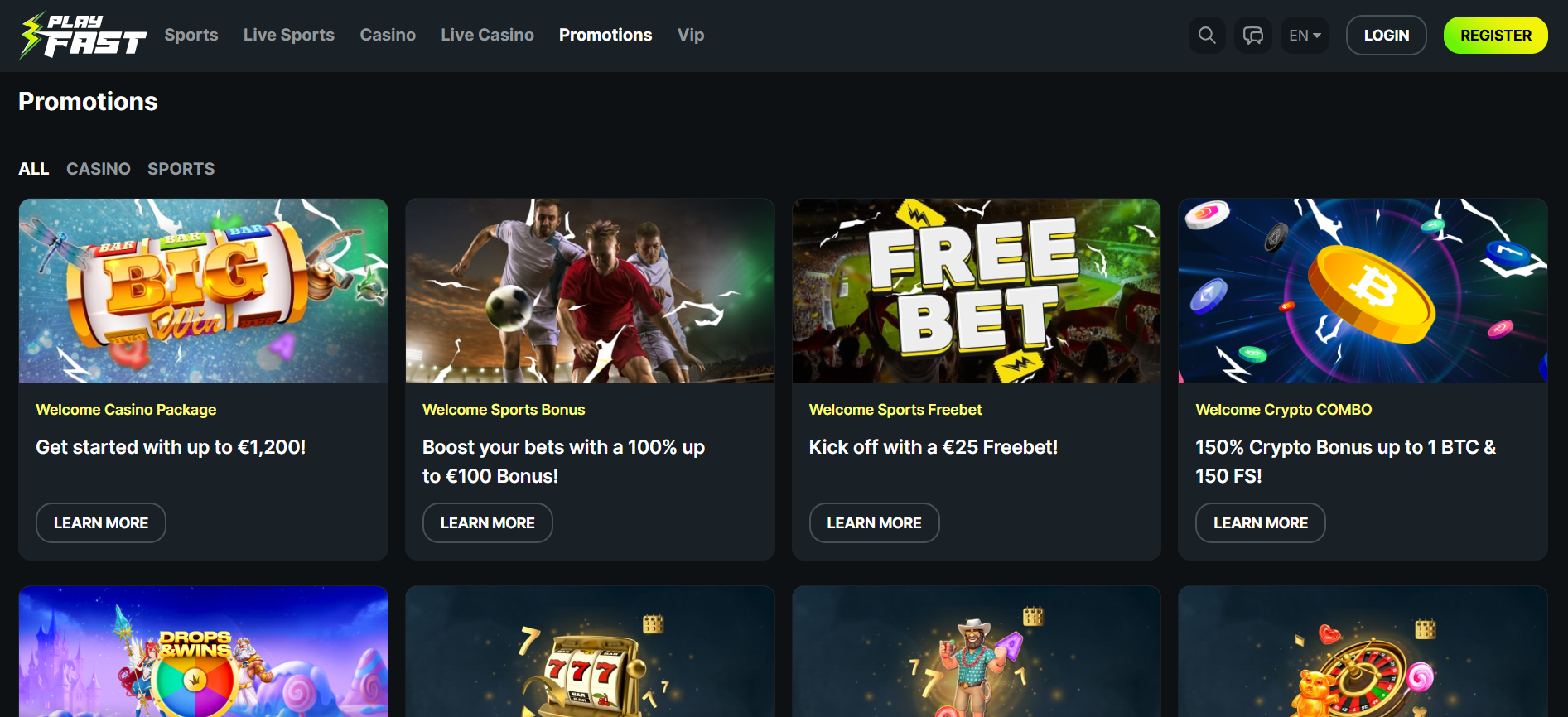 Play Fast Casino screenshot 2