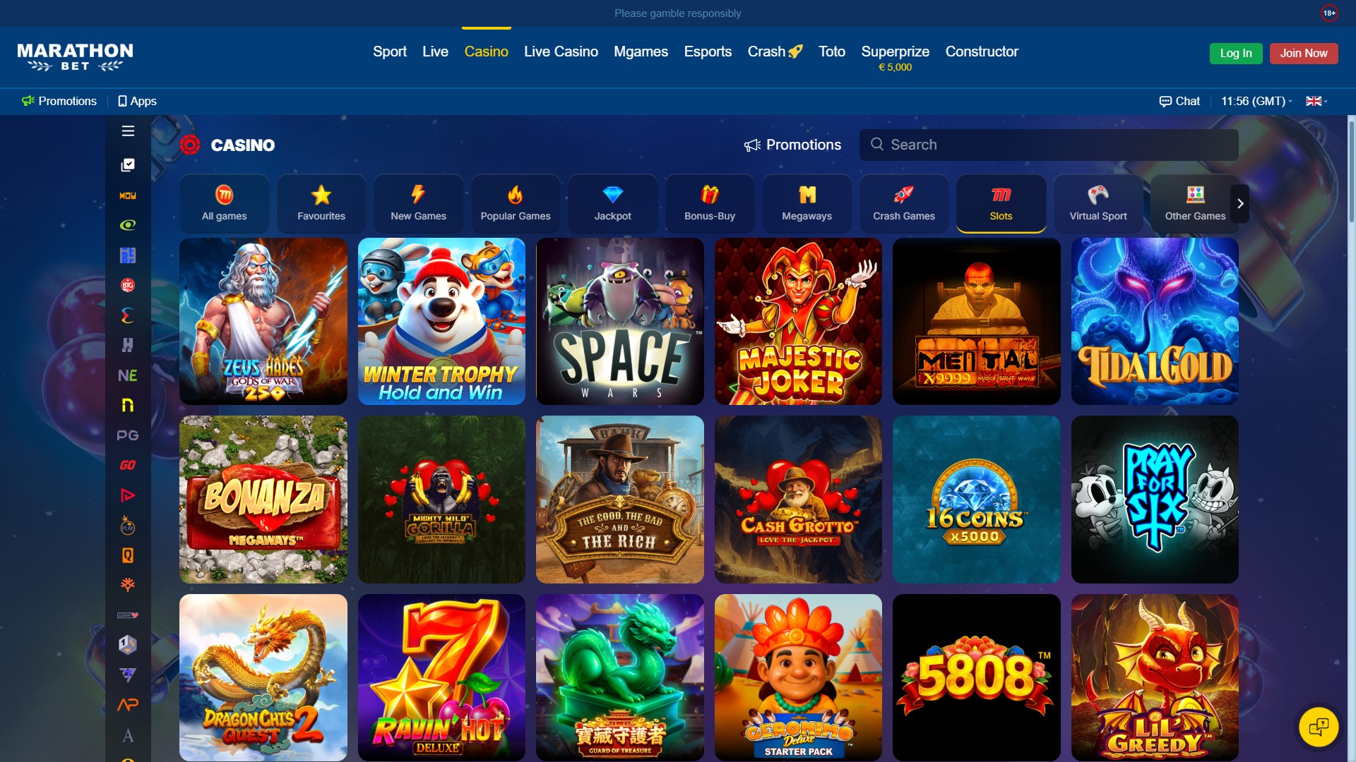 Marathonbet screenshot 2