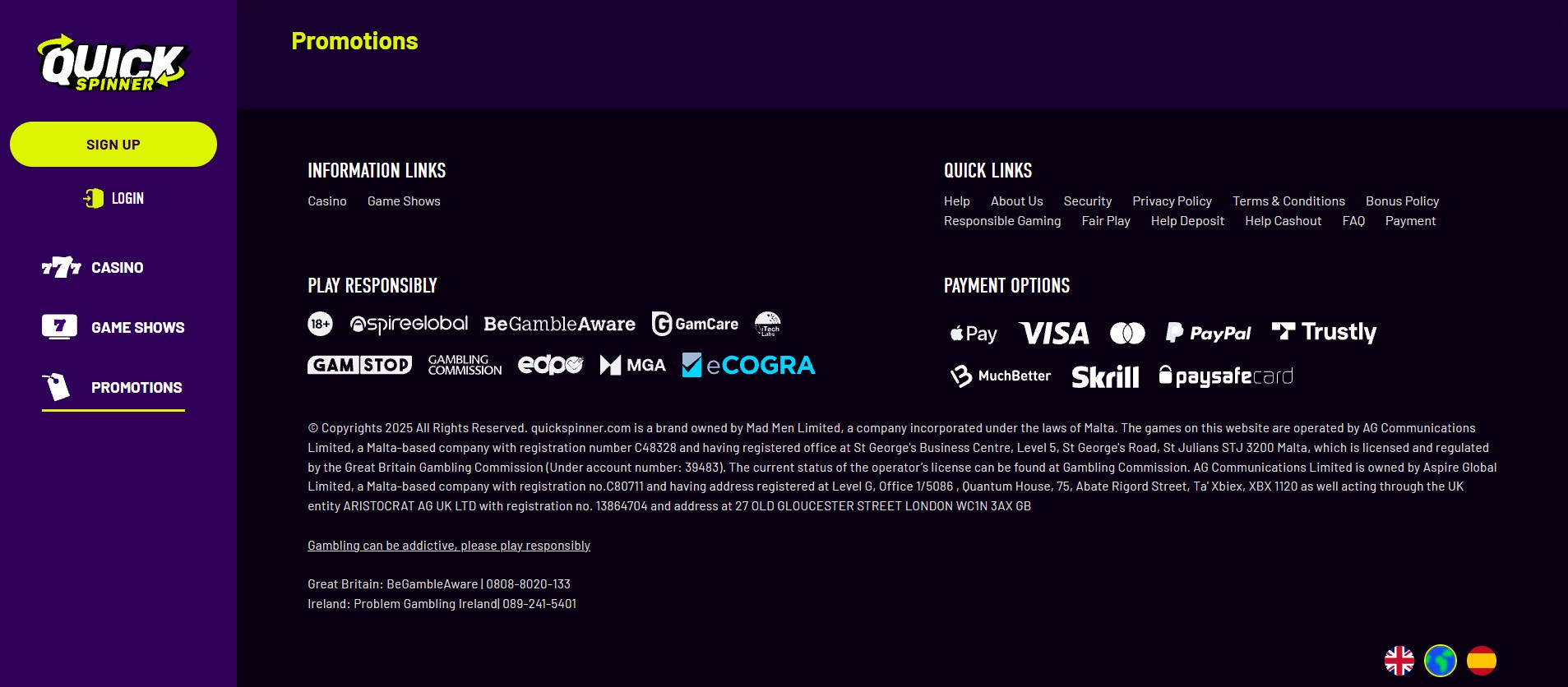 Quick Spinner screenshot 3