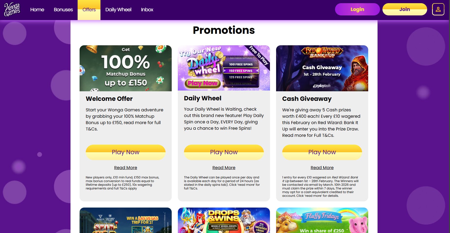 Wonga Games screenshot 3