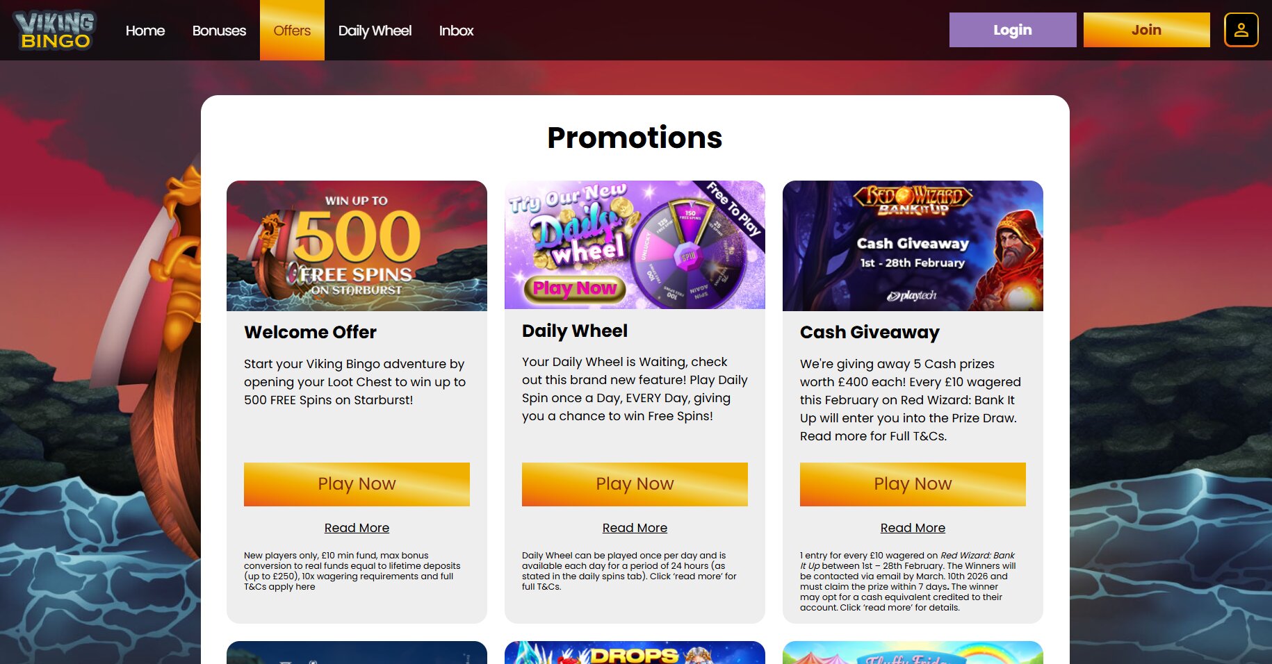 Viking Bingo screenshot 3