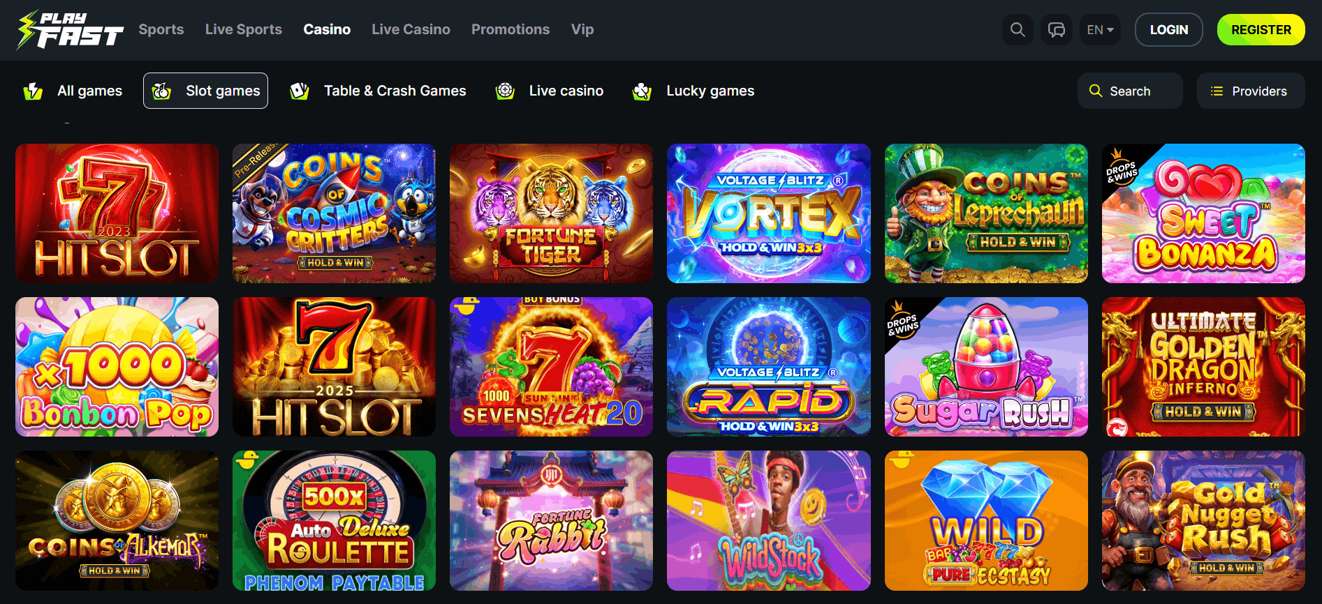 Play Fast Casino screenshot 3