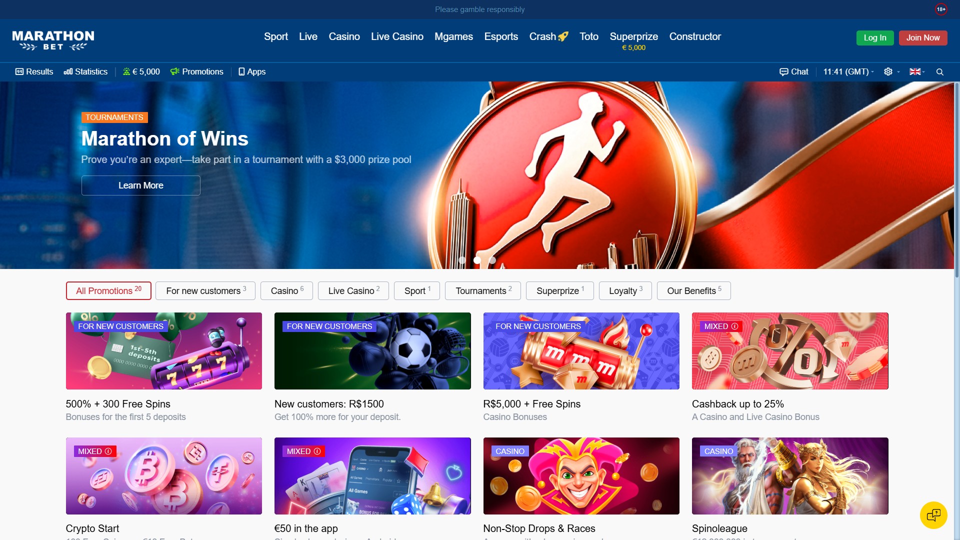 Marathonbet screenshot 3