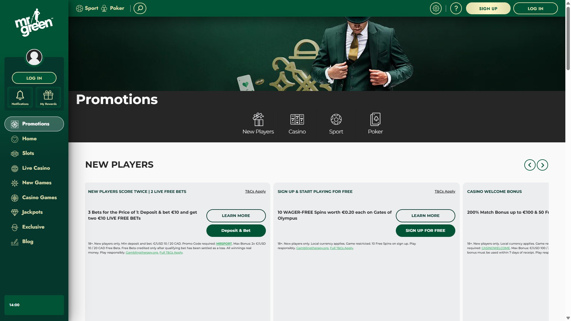 Mr Green screenshot 3