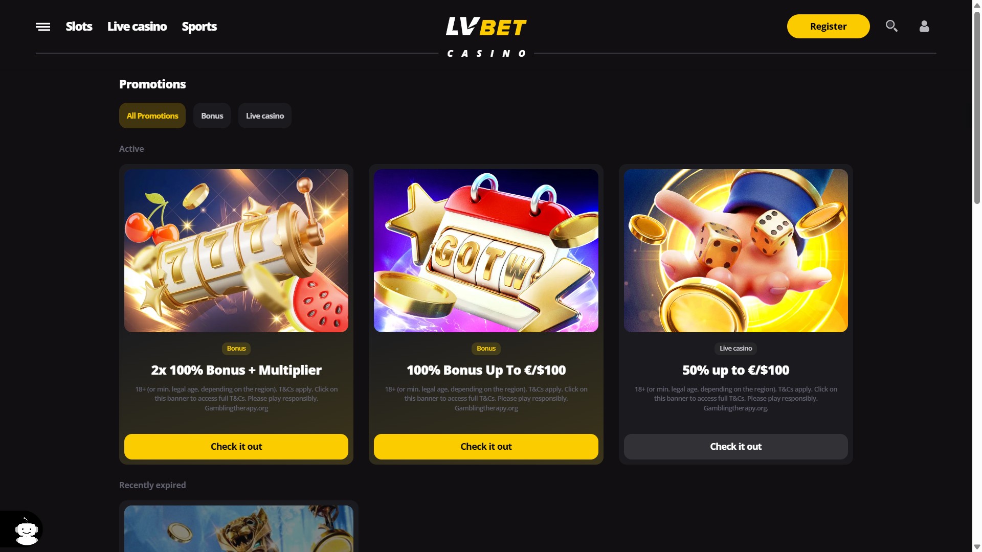 LVBET screenshot 3