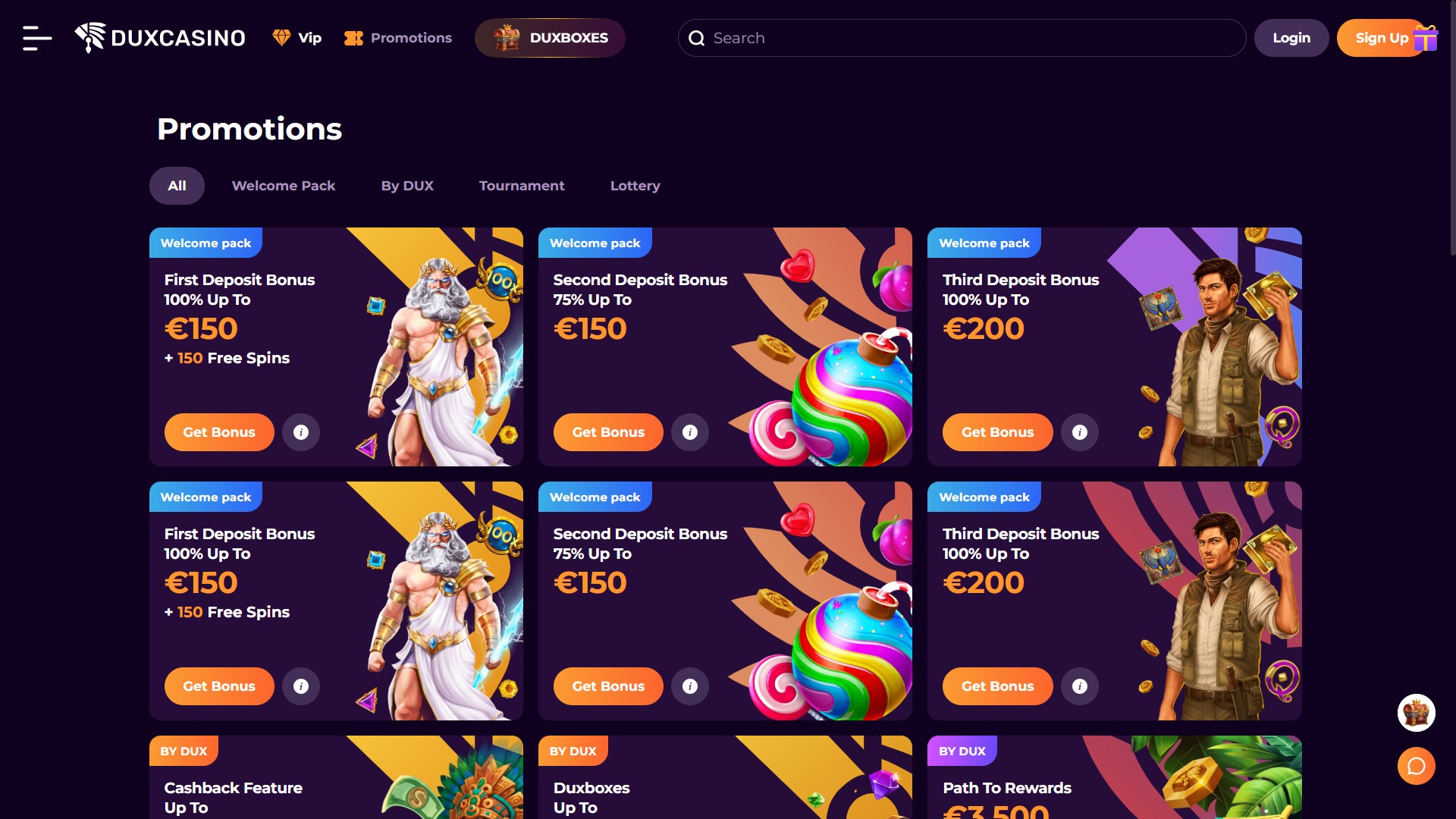 DuxCasino screenshot 3