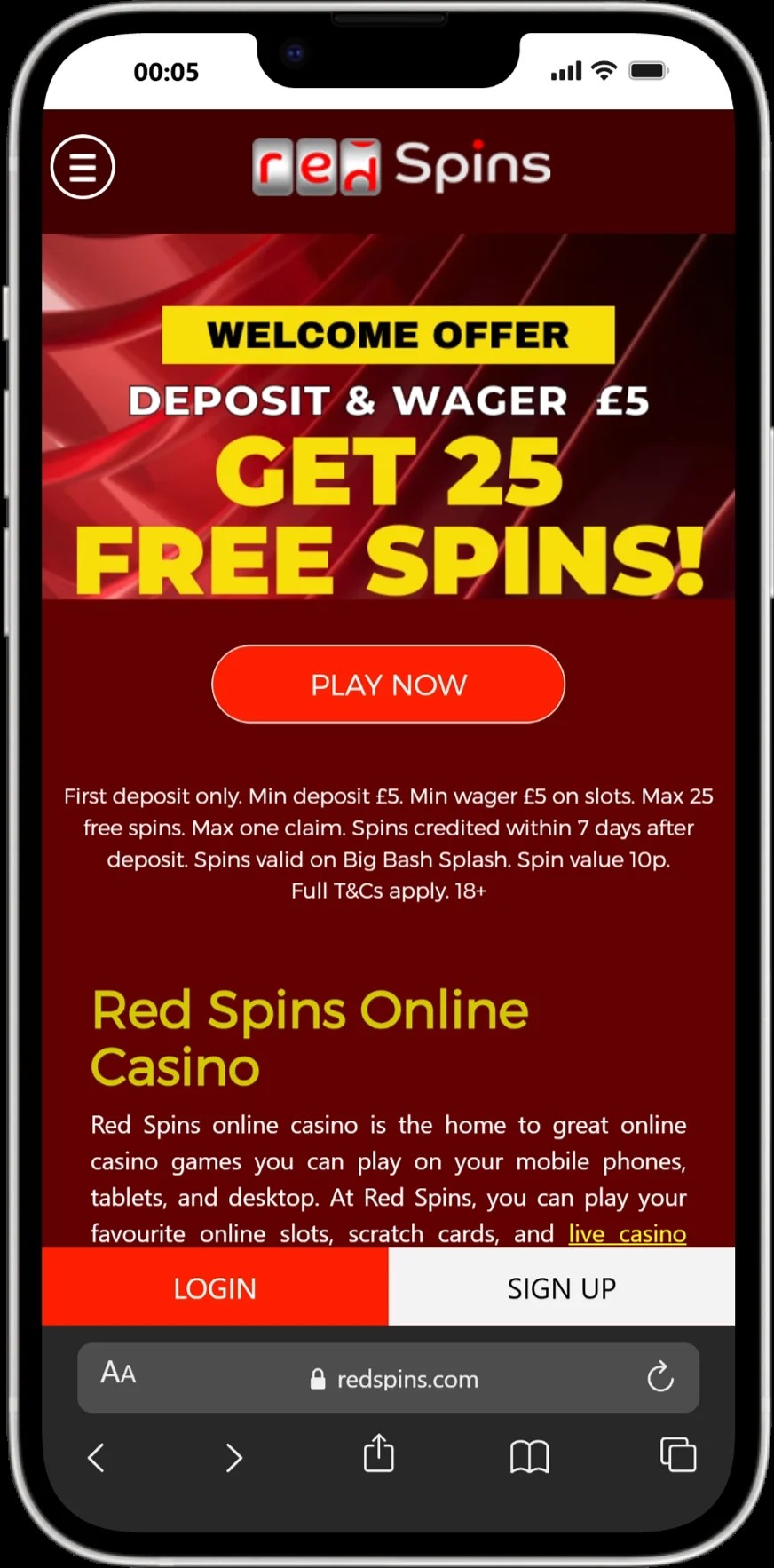 Red Spins screenshot 4