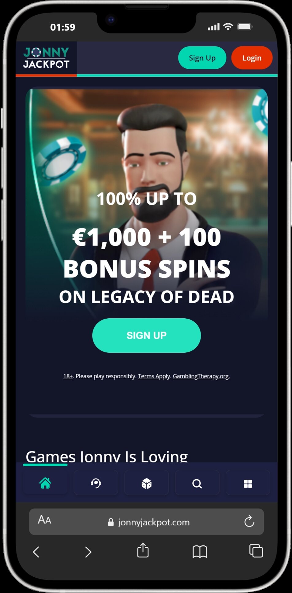 Jonny Jackpot screenshot 4