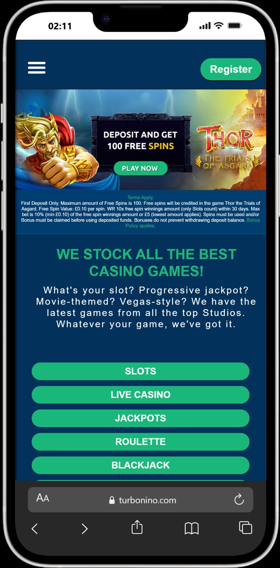 Turbonino screenshot 4