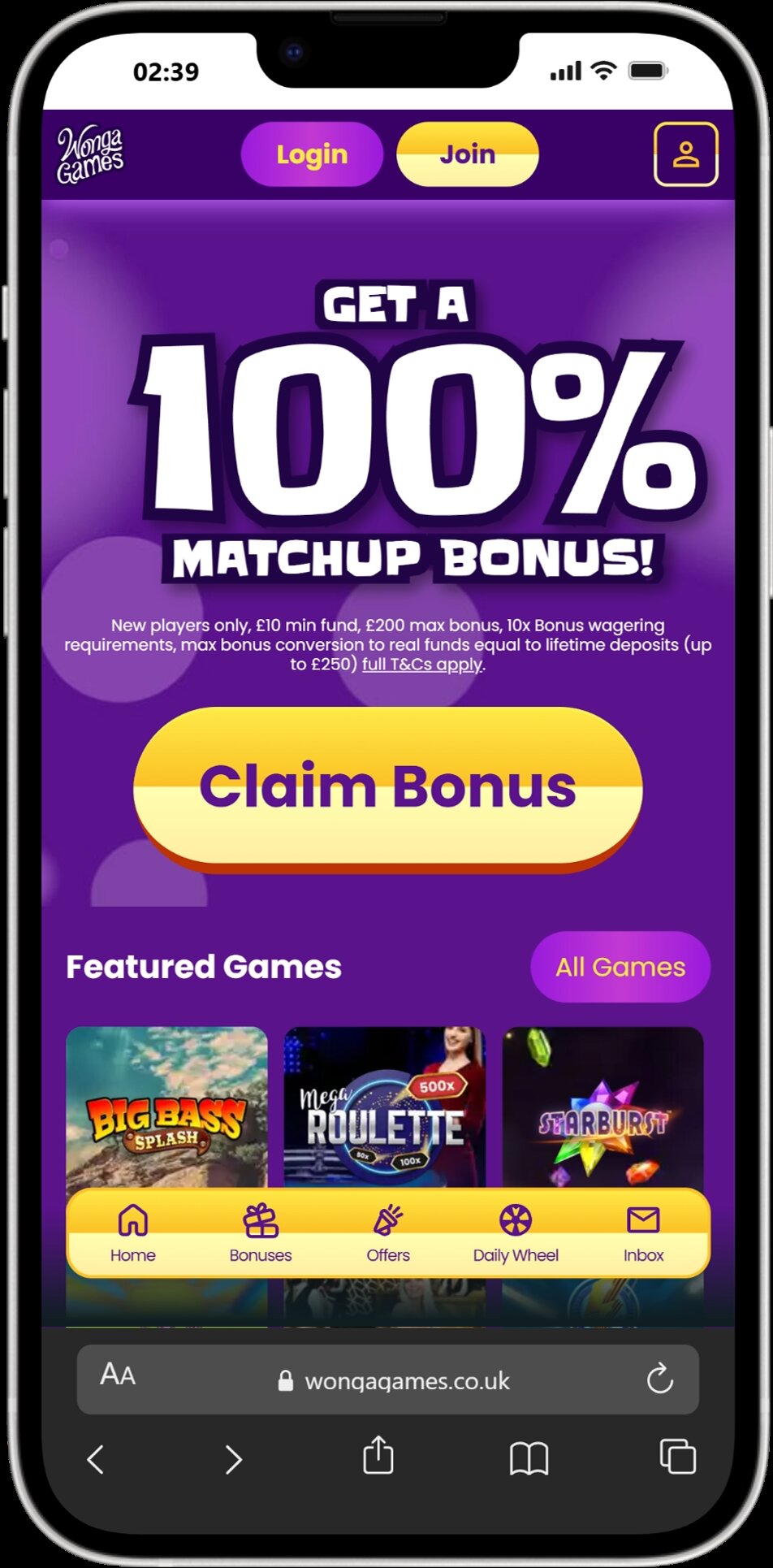 Wonga Games screenshot 4