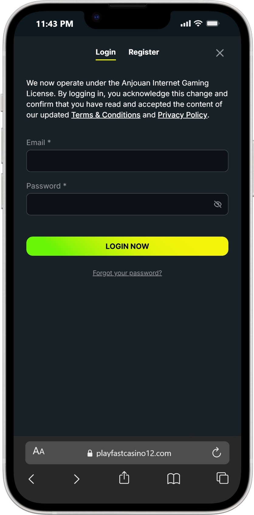 Play Fast Casino screenshot 6