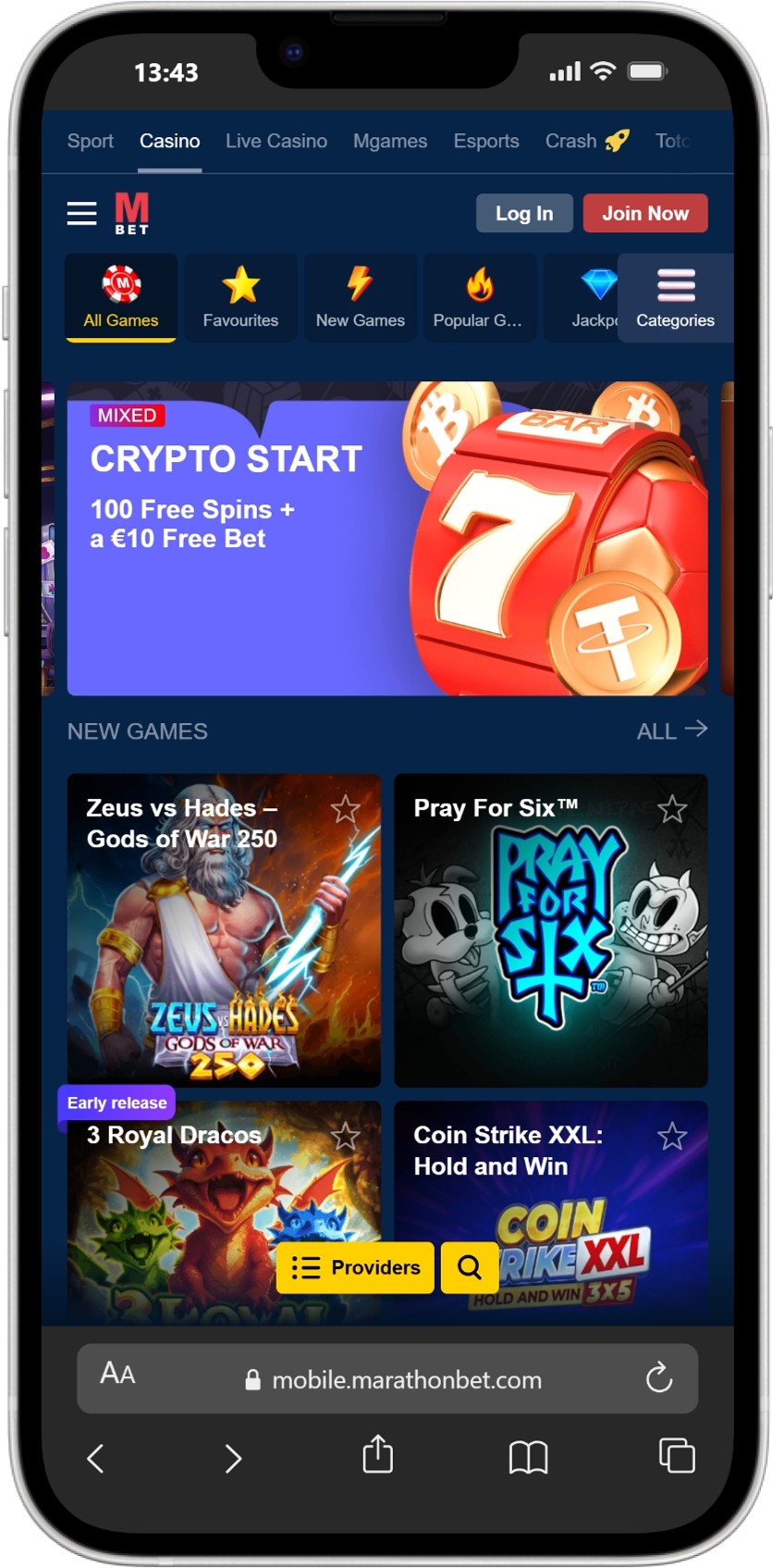 Marathonbet screenshot 4