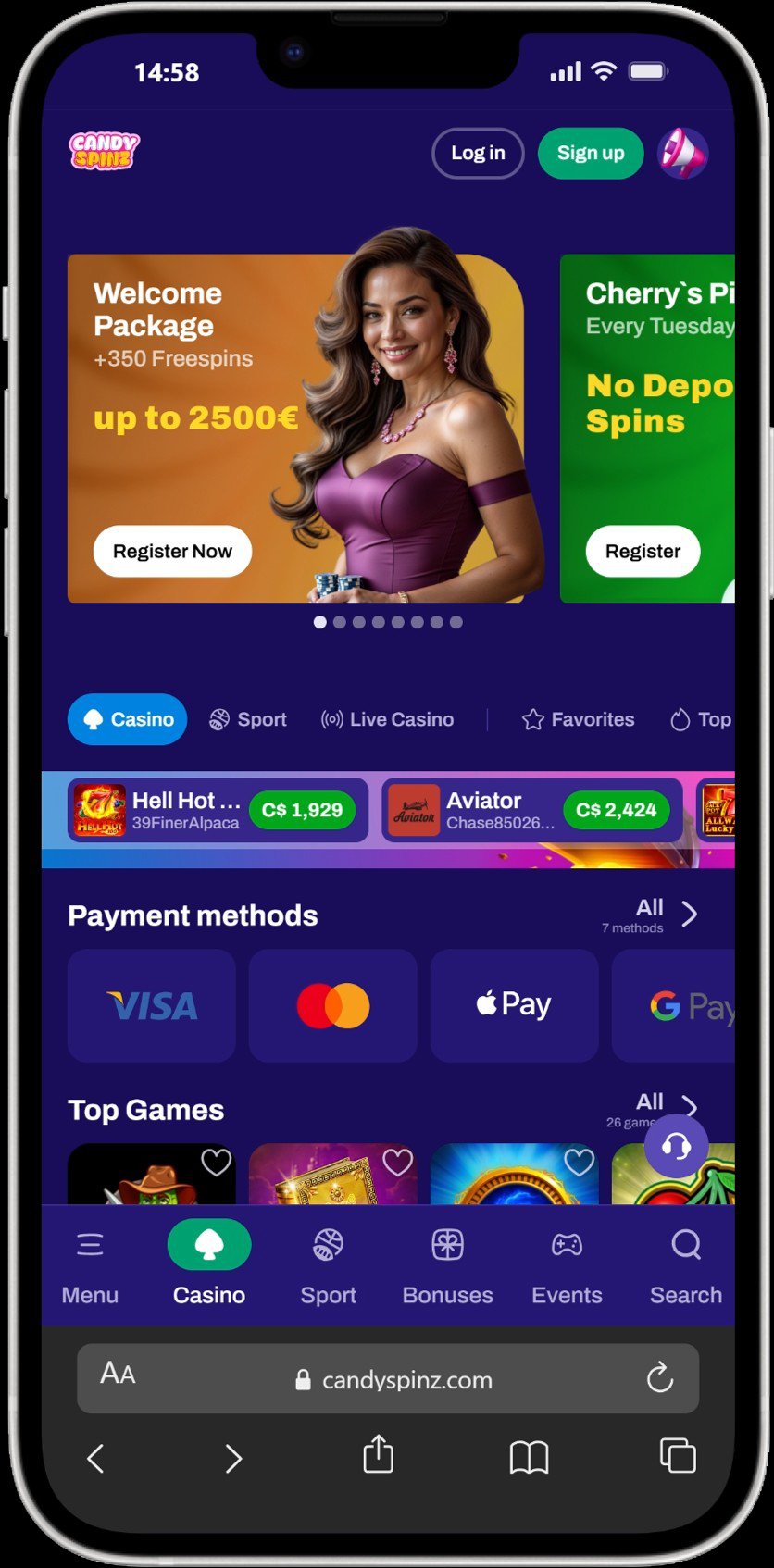 Candy Spinz screenshot 4