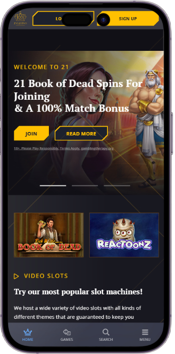 21Casino screenshot 4