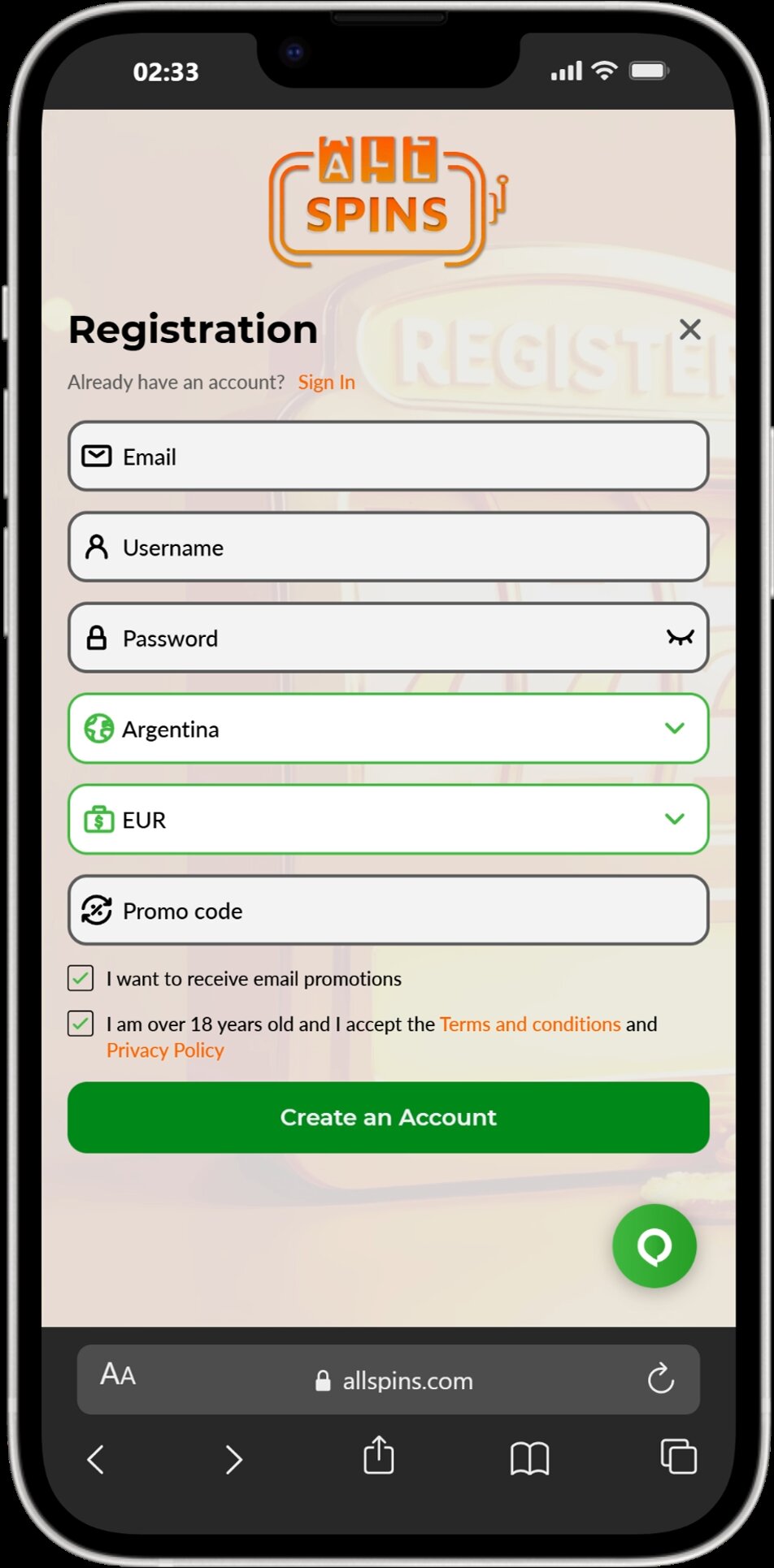 All Spins screenshot 6