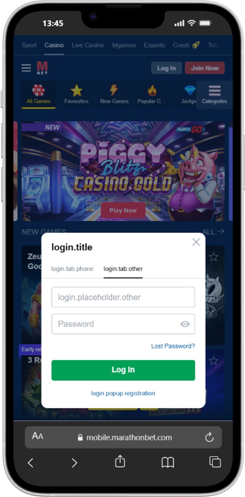 Marathonbet screenshot 6