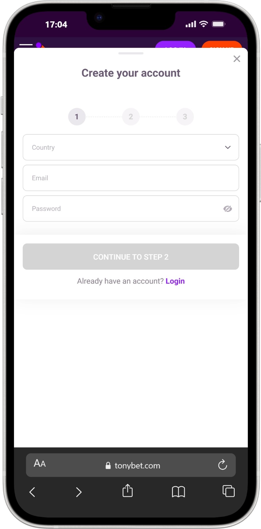TonyBet screenshot 6