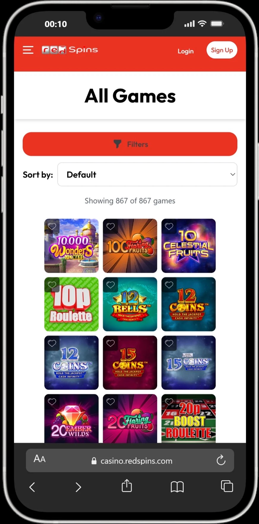 Red Spins screenshot 5