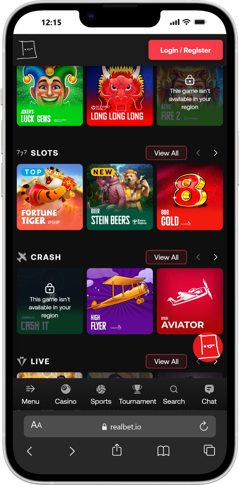 RealBet screenshot 5