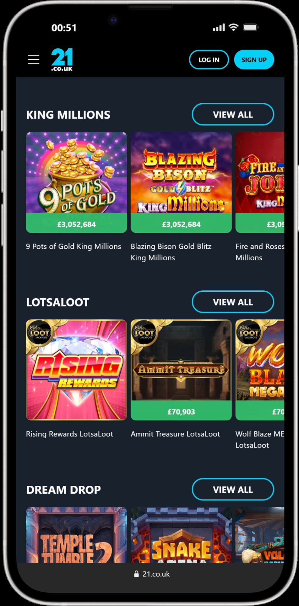 21.co.uk screenshot 5