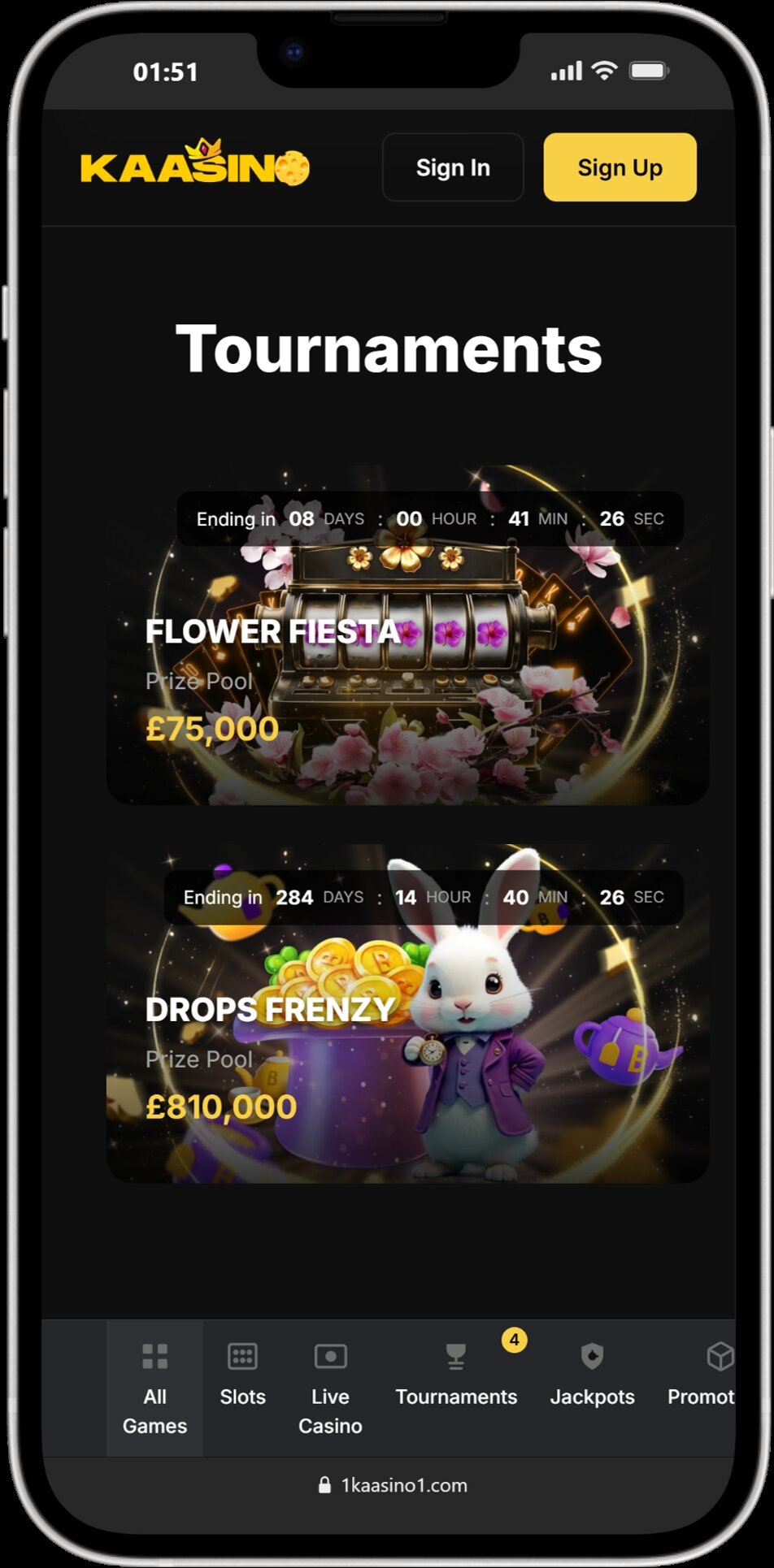 Kaasino screenshot 5