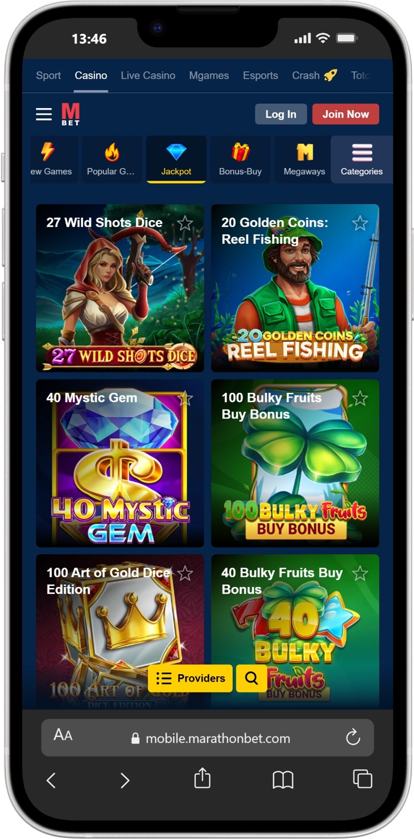 Marathonbet screenshot 5