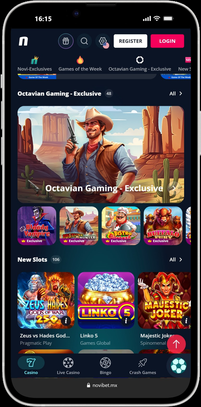 Novibet screenshot 5