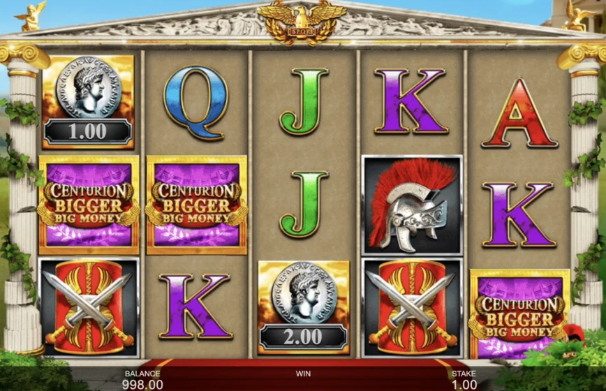 Centurion Bigger Big Money Slot Review and Demo Play