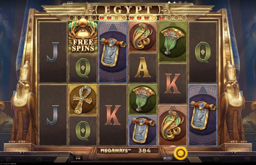 Egypt Megaways Slot Review and Demo Play