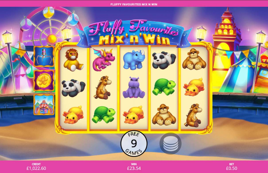 Fluffy Favourites Mix 'n' Win Slot Review and Demo Play