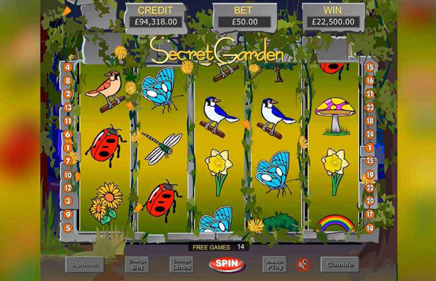 Secret Garden Slot Review and Demo Play