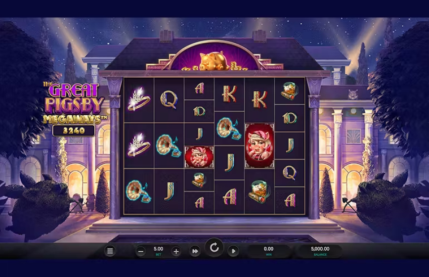 The Great Pigsby Megapays Slot Review and Demo Play