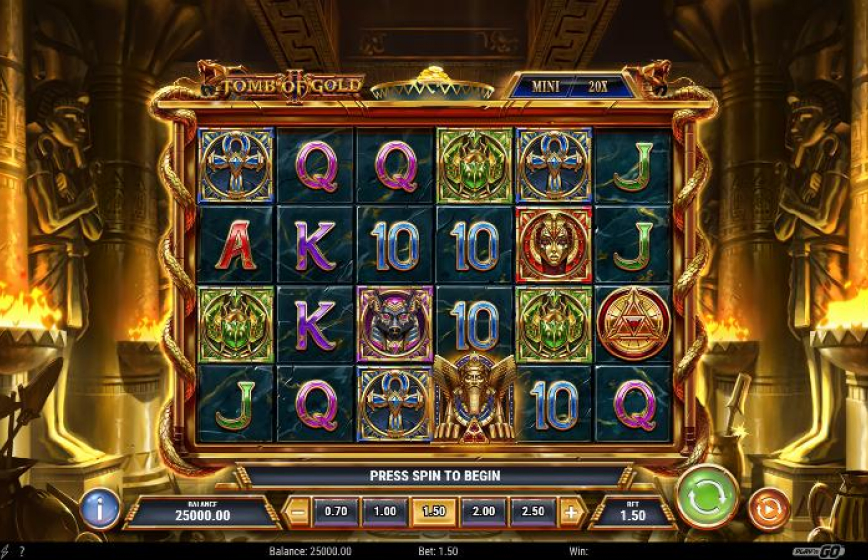 Tomb of Gold 2 Slot Review and Demo Play