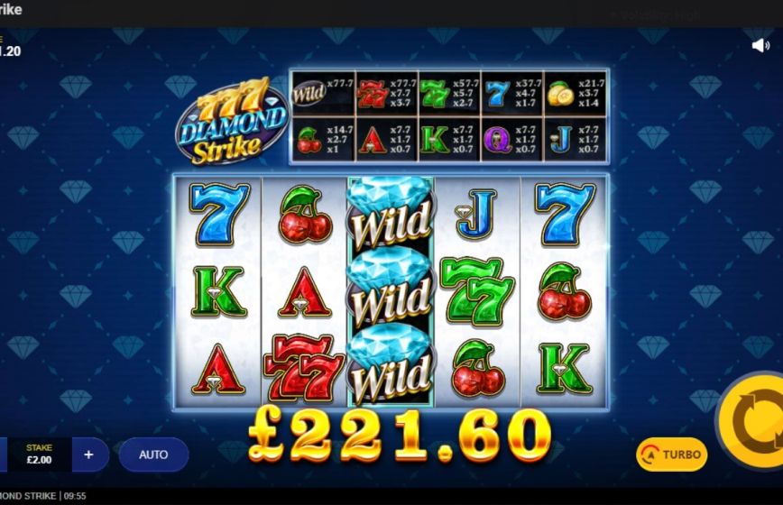 777 Diamond Strike Slot Review and Demo Play