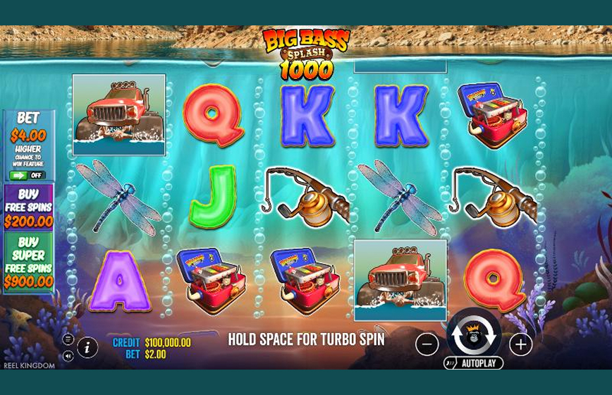 Big Bass Splash 1000 Slot Review and Demo Play