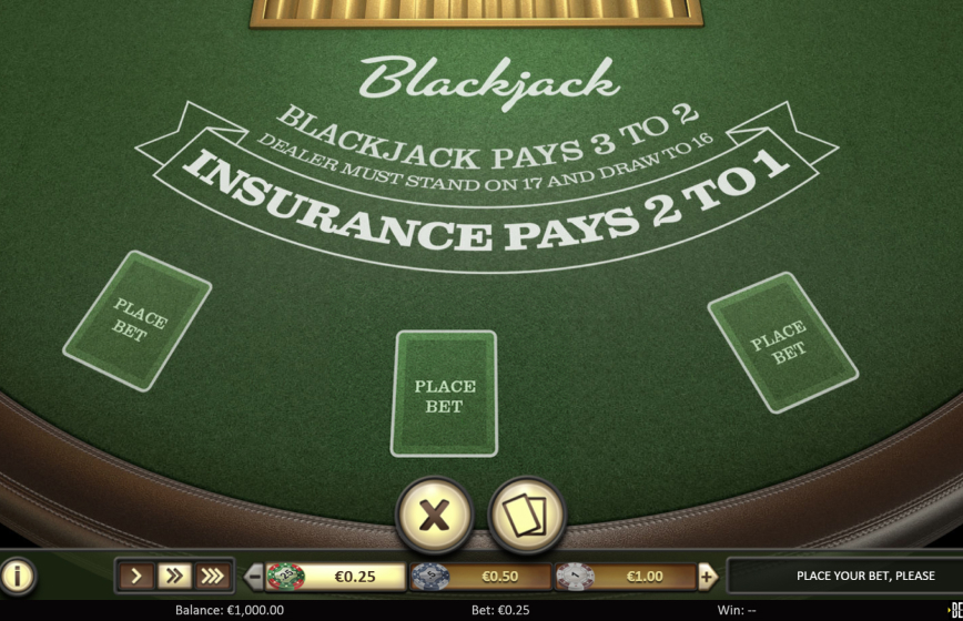 Blackjack European Slot Review and Demo Play